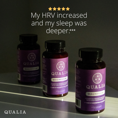 Qualia Magnesium+ | 10 Magnesium Forms with 70+ Trace Minerals for Energy, Sleep & Recovery.