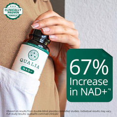 Qualia NAD+ | Advanced Cellular Energy & Vitality Formula | 14 Premium Ingredients.