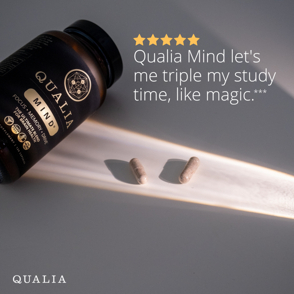 Qualia Mind 2.0 – Advanced Nootropic for Focus, Memory & Mental Clarity (120 Capsules).
