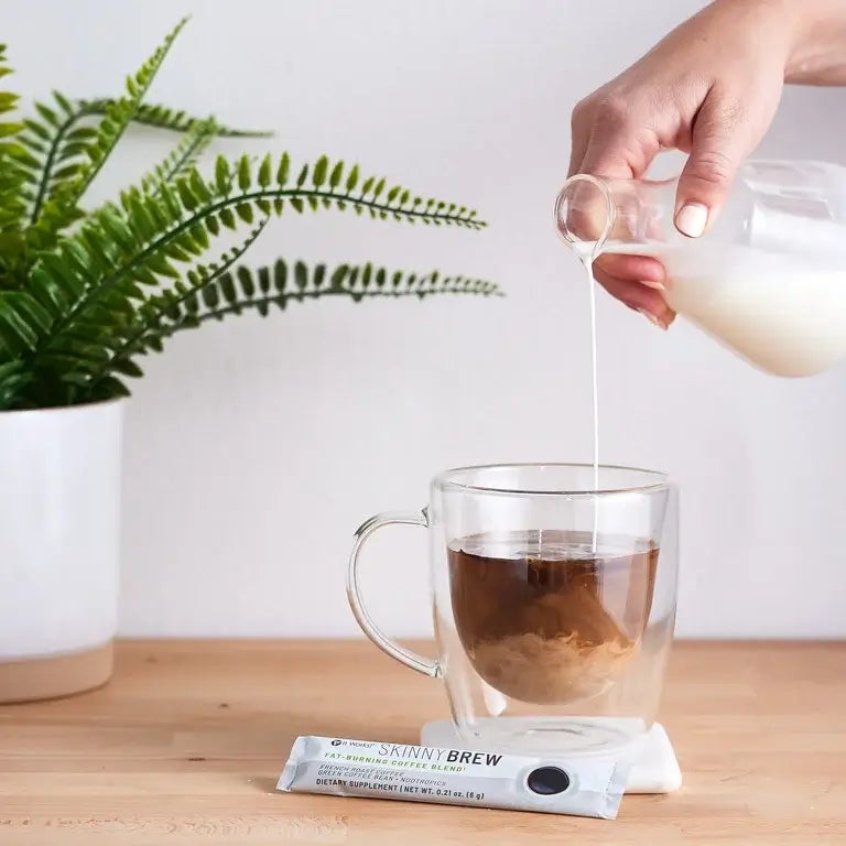 It Works Skinny Brew – French Roast | Fat-Burning Coffee Blend, 15 Single-Serve Packets.