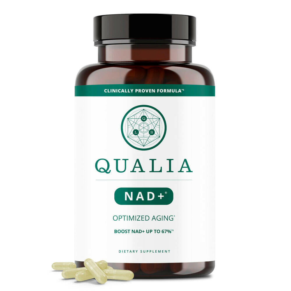 Qualia NAD+ | Advanced Cellular Energy & Vitality Formula | 14 Premium Ingredients.